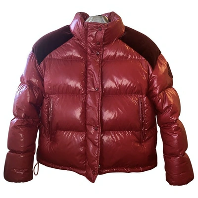 Pre-owned Moncler Genius Moncler Nâ°2 1952 + Valextra Puffer In Burgundy