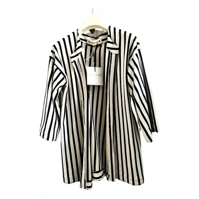 Pre-owned Shirtaporter Ecru Cotton Jacket