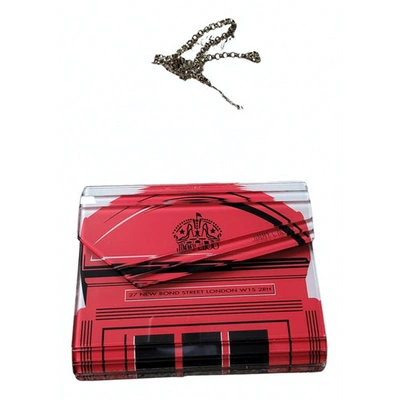 Pre-owned Jimmy Choo Candy Bag In Red