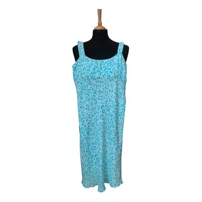 Pre-owned Krizia Mid-length Dress In Blue