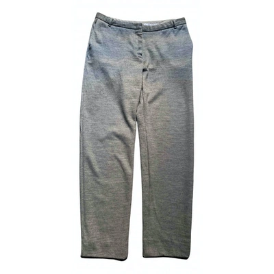 Pre-owned Fabiana Filippi Wool Short Pants In Grey