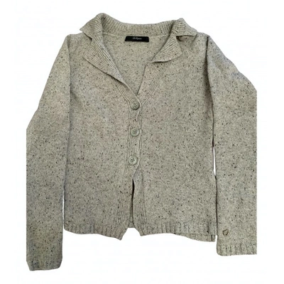 Pre-owned Les Copains Cashmere Cardigan In Grey