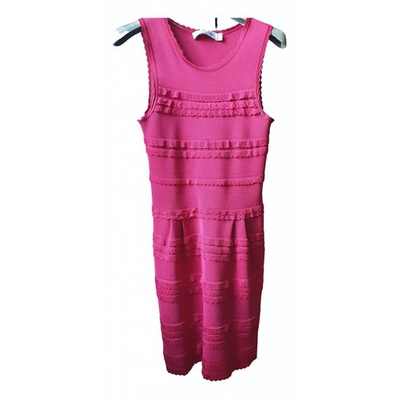 Pre-owned Dior Mini Dress In Pink