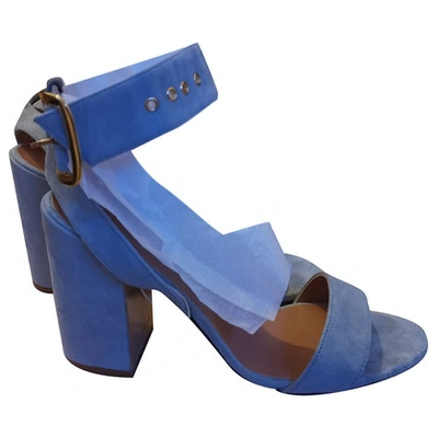 Pre-owned L'autre Chose Sandals In Blue