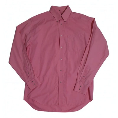 Pre-owned Mugler Shirt In Pink