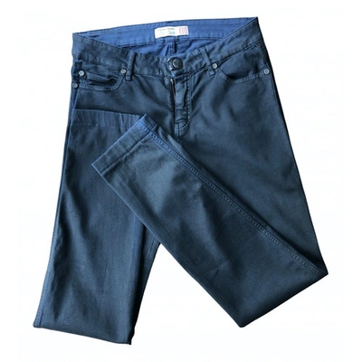 Pre-owned Plein Sud Straight Jeans In Blue