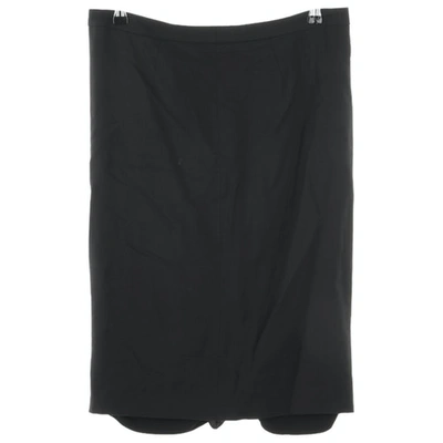 Pre-owned Alberta Ferretti Skirt In Black
