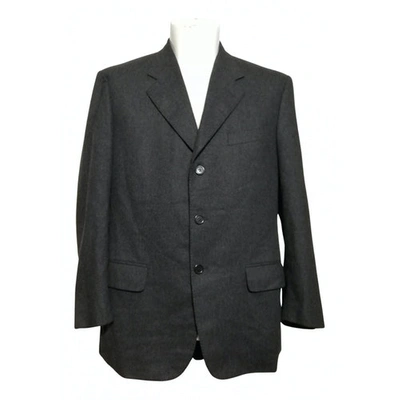 Pre-owned Pierre Cardin Wool Vest In Grey