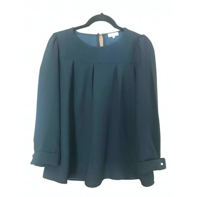 Pre-owned Claudie Pierlot Fall Winter 2019 Blouse In Blue