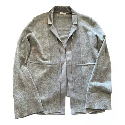 Pre-owned Brunello Cucinelli Anthracite Cashmere Jacket
