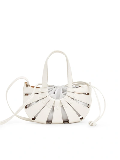 Bottega Veneta "the Shell" Bag In White