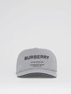 BURBERRY BURBERRY HORSEFERRY PRINT COTTON CANVAS CAP,80405321