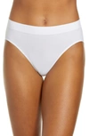 Bali One Smooth U® All-around Smoothing High Cut Panties In White