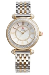 Michele Women's Caber Diamond Bracelet Watch