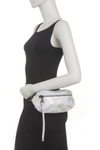 Aimee Kestenberg Milan Leather Belt Bag In Opal Distressed Meta