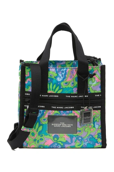 Marc Jacobs The Ripstop Printed Satchel Bag In Pink Multi