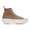 Converse Chuck Taylor(r) All Star(r) Run Star Hike High Top Platform Sneaker In Rose Taupe