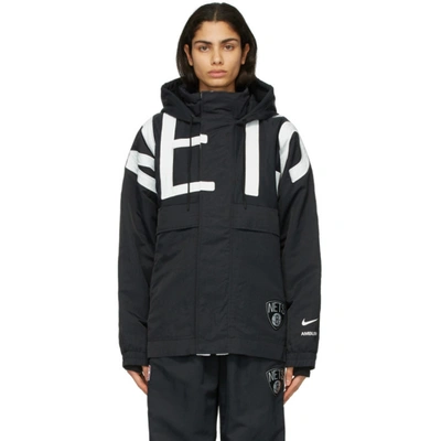Nike Black Ambush Edition Nba Collection Nets Jacket | ModeSens Nike Black Ambush Edition Nba Collection Nets Jacket | ModeSens