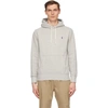 Polo Ralph Lauren Embroidered Logo Hoodie In Grey