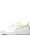 Nike Air Force 1 Low "white/barely Volt" Sneakers In White