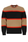 BURBERRY BURBERRY STRIPED KNIT SWEATER