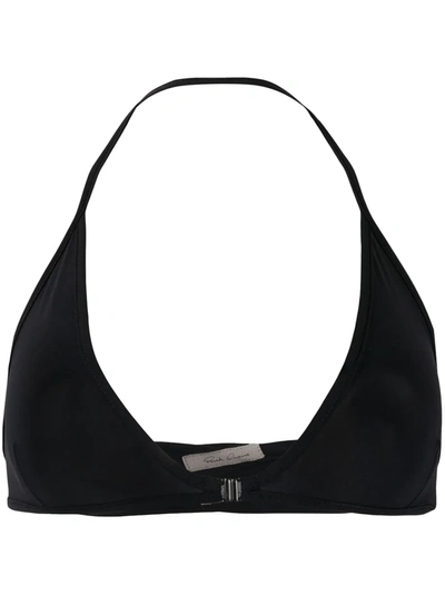 Rick Owens Halter Neck Bra In Black