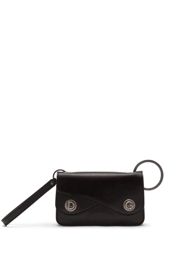 Dolce & Gabbana Logo-embossed Leather Wallet In Black