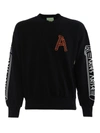 ARIES ARIES GREEK COLUMN CREWNECK SWEATSHIRT