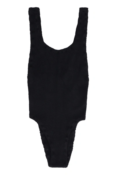 Reina Olga Ruby Swimsuit With Scoop Neckline In Black