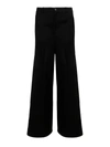 P.a.r.o.s.h Flared Trousers In Black