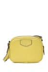 Marc Jacobs Voyager Square Crossbody Bag In Lemon