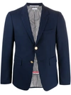 THOM BROWNE HOPSACK-WEAVE SCHOOL BLAZER