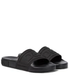 DOLCE & GABBANA LOGO RUBBER SLIDES,P00550801