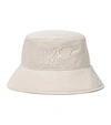 MONCLER Logo微纤维华达呢渔夫帽,P00555710