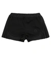 MONCLER PLEATED JERSEY SHORTS,P00548163