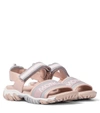 MONCLER ENFANT SUNSET LEATHER SANDALS,P00548169