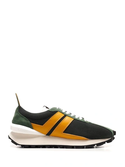 Lanvin Green Polyester Trainers