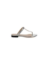 GIVENCHY GIVENCHY WOMEN'S SILVER OTHER MATERIALS SANDALS,BE3059E0XU040 36