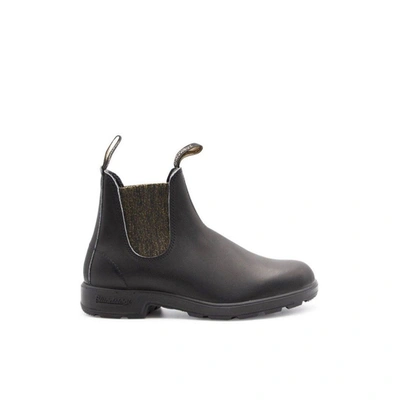 Blundstone Elastic Sided V-cut Ankle Boots In Black