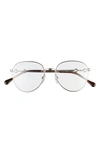 GUCCI 51MM ROUND OPTICAL GLASSES,GG0880O003