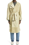JW ANDERSON UNISEX PATCHWORK TRENCH COAT,CO0112-PG0462