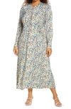 AFRM LONDON FLORAL PRINT LONG SLEEVE DRESS,AED020820
