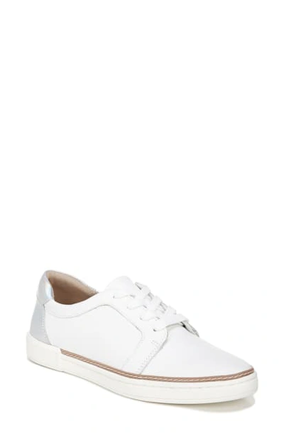 Naturalizer Jane Sneaker In White/ Iridescent Leather