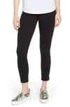 Lyssé High Waist Skinny Denim Leggings In Black