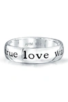 Bling Jewelry Sterling Silver Pure Innocence Band Ring In Silver