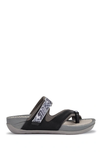 Baretraps Deserae Women's Slide Sandal Women's Shoes In Dark Grey
