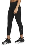 Nike One Dri-fit Full Length Leggings In Black