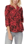 Nydj Pleat Back Blouse In Kingsley