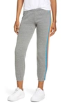 AVIATOR NATION STRIPE SWEATPANTS,WSPRS5