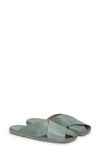 Marsèll Crossover-straps Flat Sandals In Sea